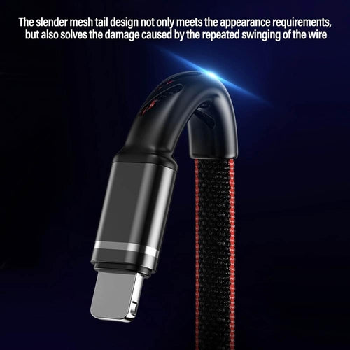 PBG 4 Port Car Charger and 4FT - 3 in 1 Nylon Cable Combo