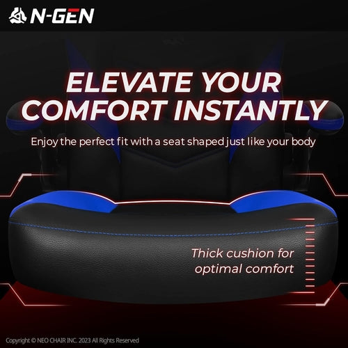 N-GEN Video Gaming Computer Chair Ergonomic Office Chair Desk Chair